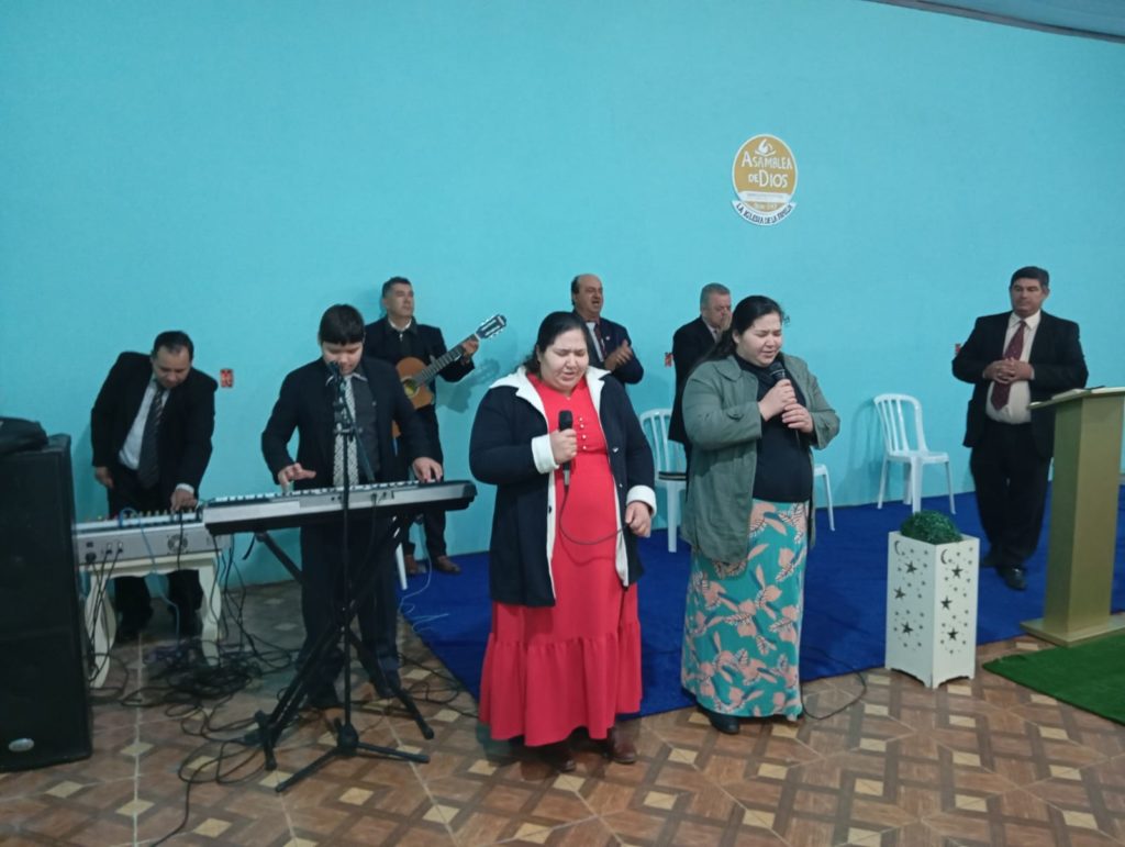 Inauguração da congregação ADPerus no Paraguai
